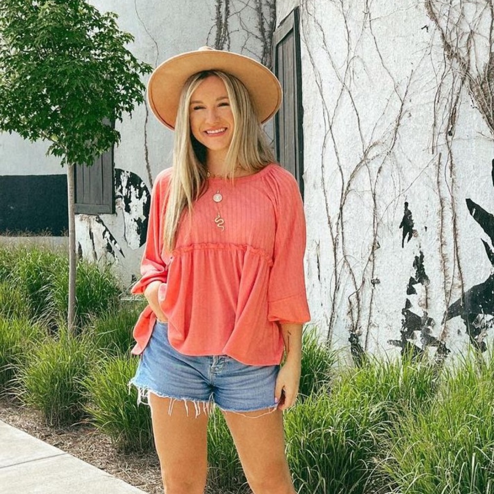 Peach Love Top